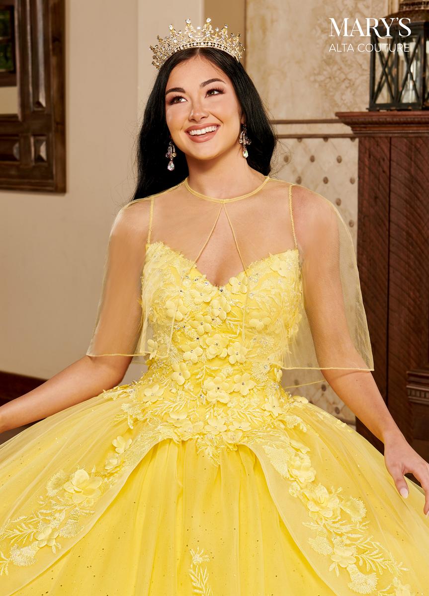 Alta Couture Quinceanera Dress MQ3098 18 / yellow