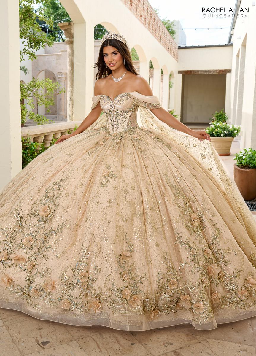 Alta Couture Quinceanera Dress RQ3146 10 / sage gold