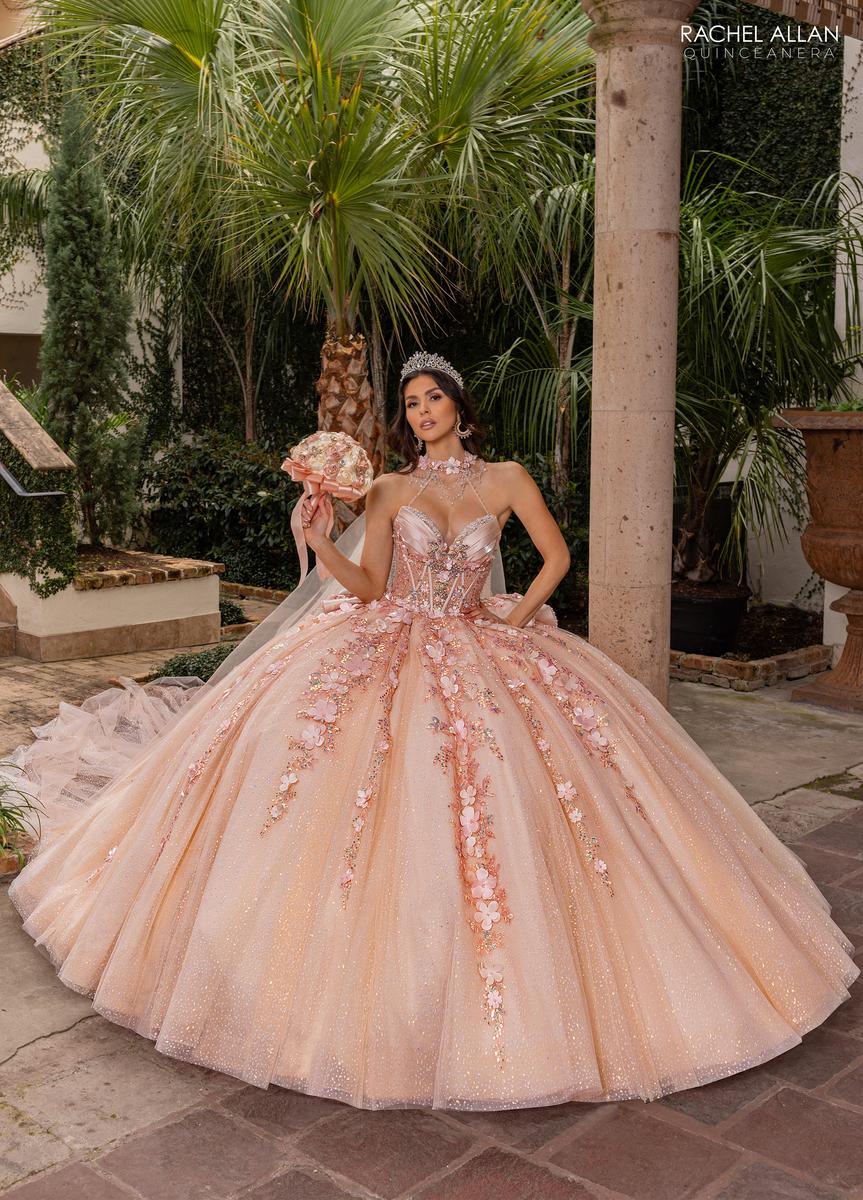 quincenera dresses Alta Couture Quinceanera Dress RQ3162 10 / Blush Web Collection: Winter Wedding Guest Shoe Size:38 EU (7 Kid US) Black Handmade Gold Polka or purple