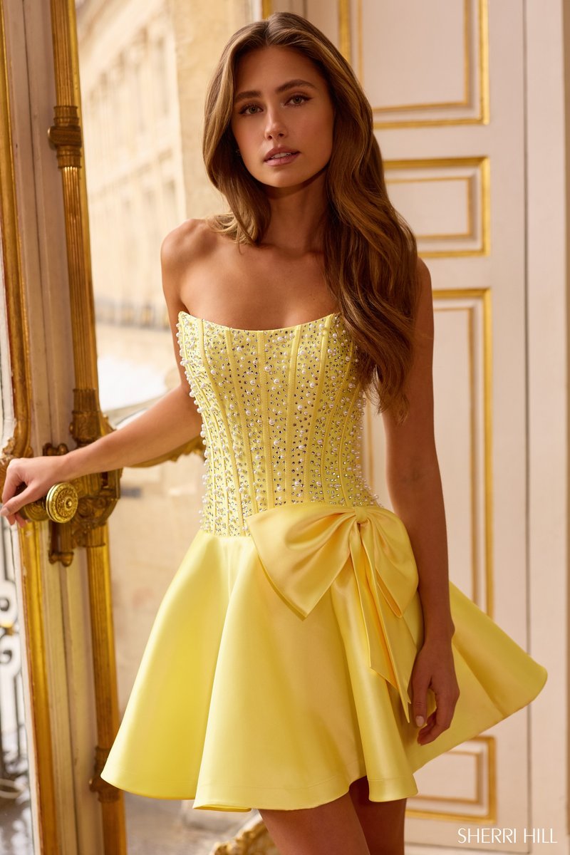 Sherri Hill Dress 58105 6 / Lilac/Silver