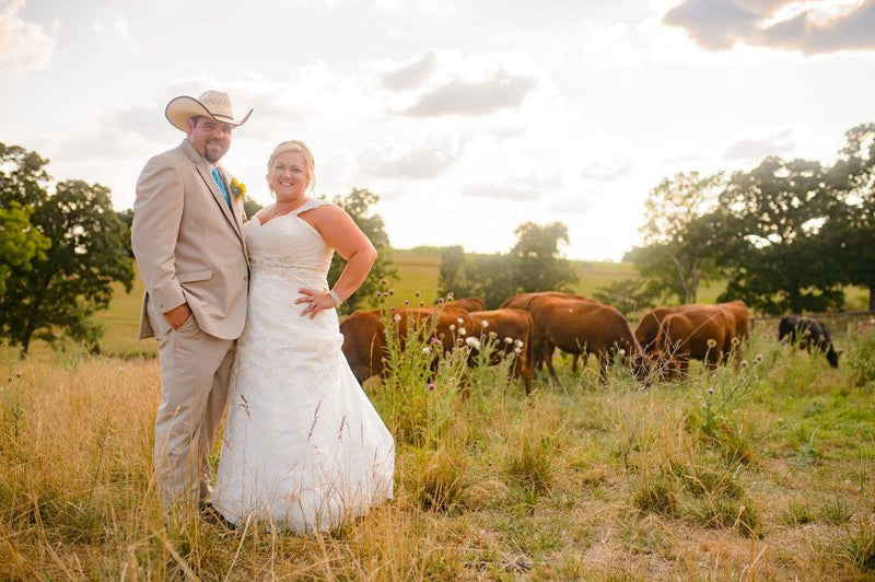 Taylor and George's June Country Wedding