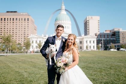 Courtney and Andrew's St.Louis Wedding~9-2-17