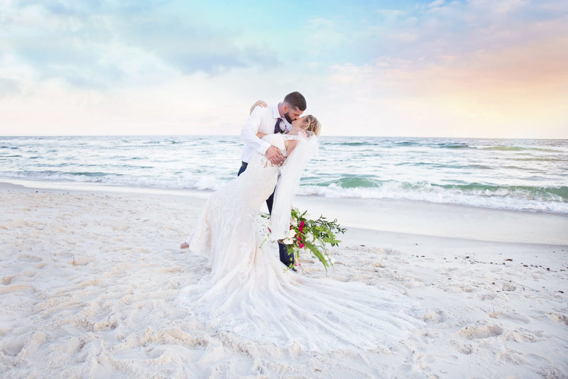 Megan and Austin's Beautiful Beach Wedding ~ 5-23-20