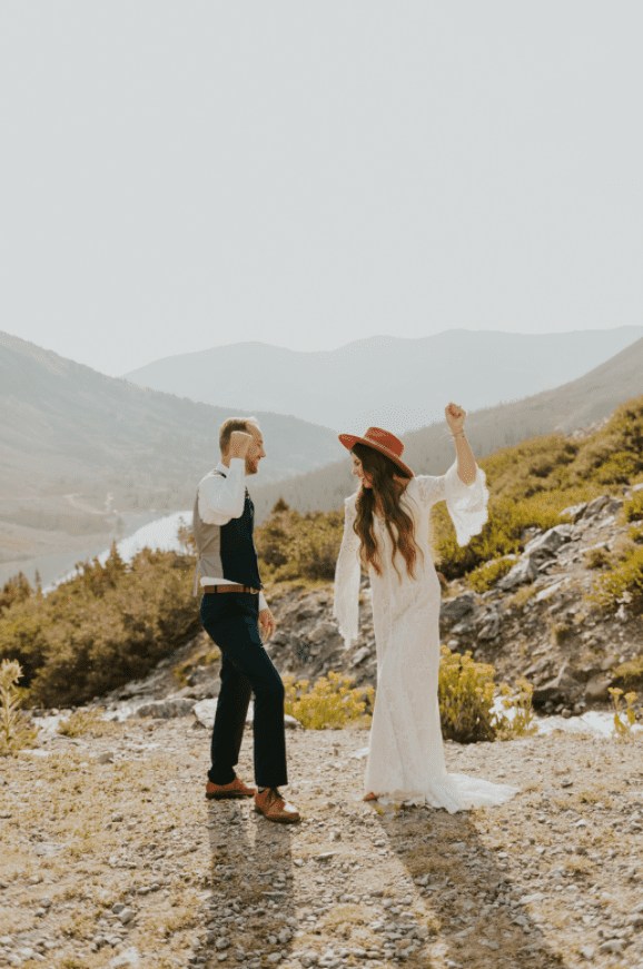 Kelli and Tyler's beautiful bohemian elopement ~ 7-29-21