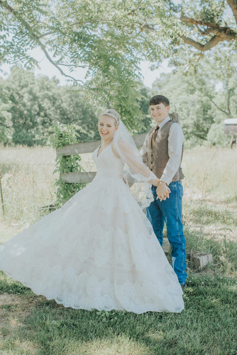 Morgan and Ryan's Perfectly Country Wedding~6-1-18