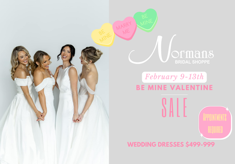 Be Mine Valentine Wedding Gown Sale