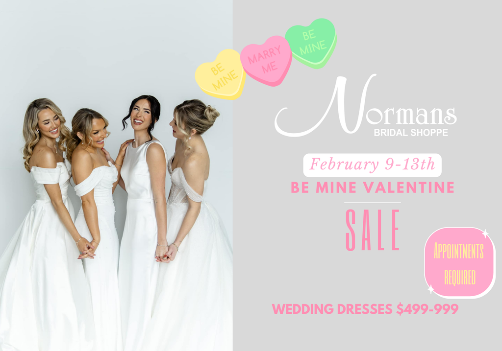 Be Mine Valentine Wedding Gown Sale
