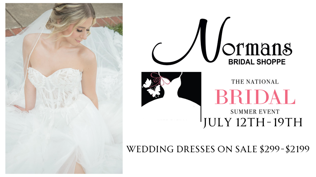 National Bridal Sale Event at Normans Bridal