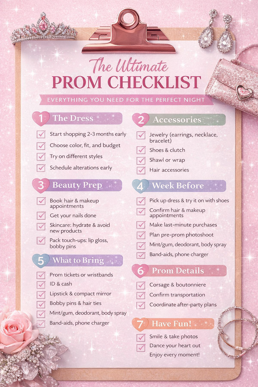 Prom Checklist 2026 | What to Bring & How to Get Ready – normansbridal