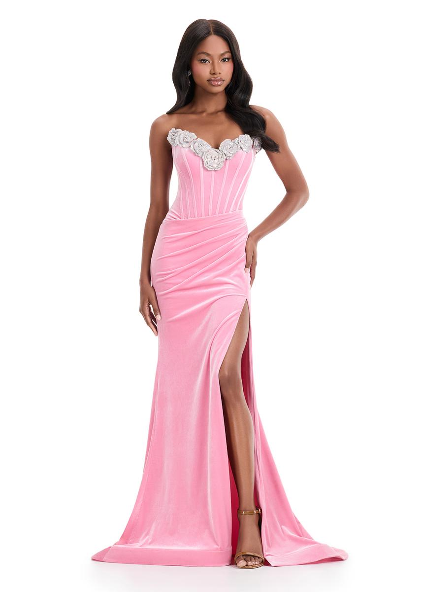 ASHLEYlauren Dress 12078 - Sweetheart Neckline, Long Fitted Silhouette