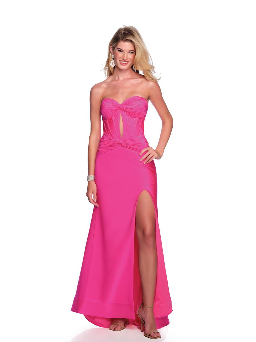 ASHLEYlauren Dress 12151 - Halter Neckline, Long Fitted Silhouette
