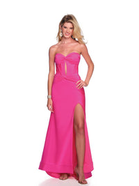 ASHLEYlauren Dress 12151 - Halter Neckline, Long Fitted Silhouette