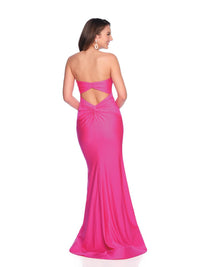 ASHLEYlauren Dress 12151 - Halter Neckline, Long Fitted Silhouette