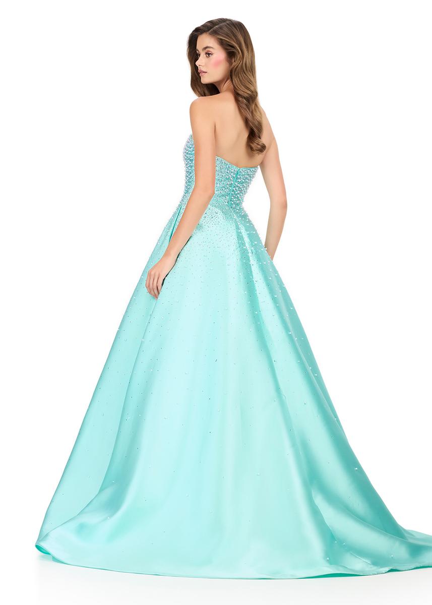 ASHLEYlauren Dress 12192 - Strapless A-Line Gown