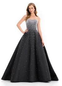 ASHLEYlauren Dress 12192 - Strapless A-Line Gown