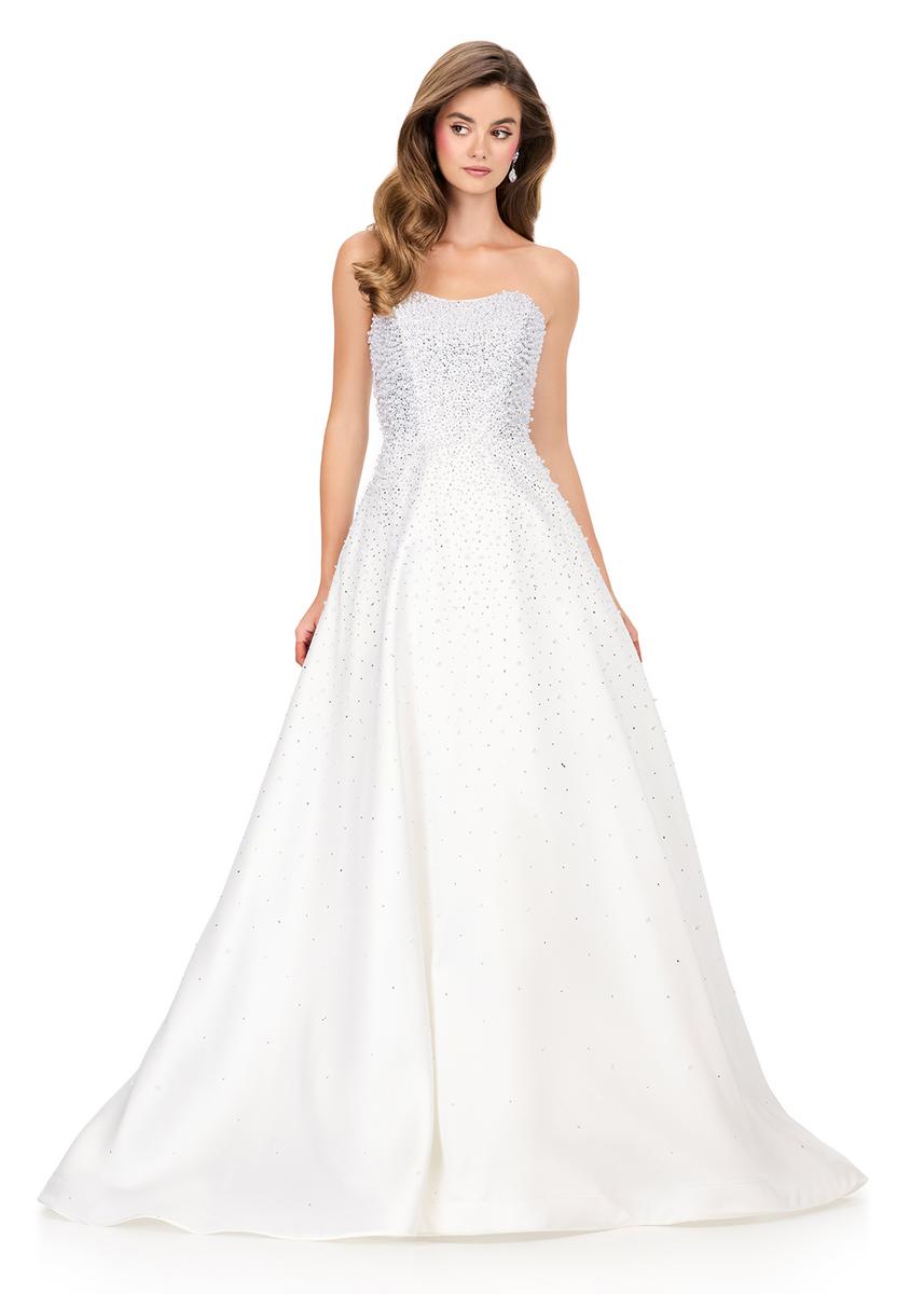 ASHLEYlauren Dress 12192 - Strapless A-Line Gown