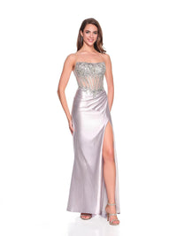 ASHLEYlauren Dress 12239 - Sweetheart Neckline, Long Fit and Flare Silhouette