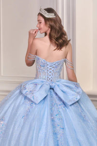35062-Layered Tulle Ball Gown With Fairytale Elegance