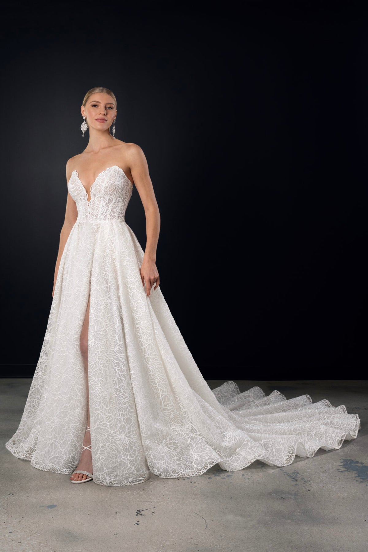 32170 - Princess-Style Ball Gown Bridal Dress with Elegant Details normansbridal 32170 - Princess-Style Ball Gown Bridal Dress with Elegant Details normansbridal