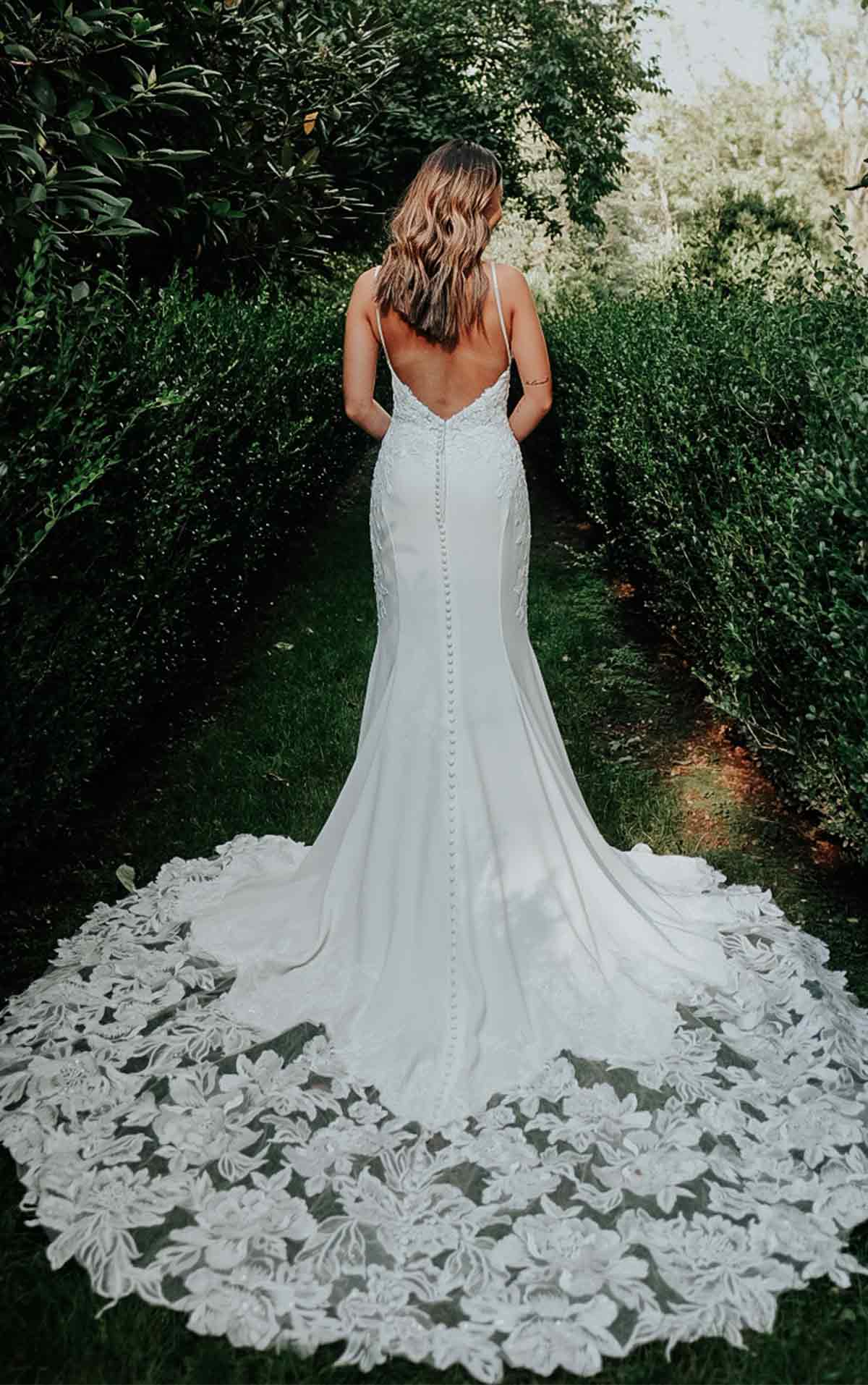28704 - Romantic Fit and Flare Gown with Structured Silhouette normansbridal 28704 - Romantic Fit and Flare Gown with Structured Silhouette normansbridal