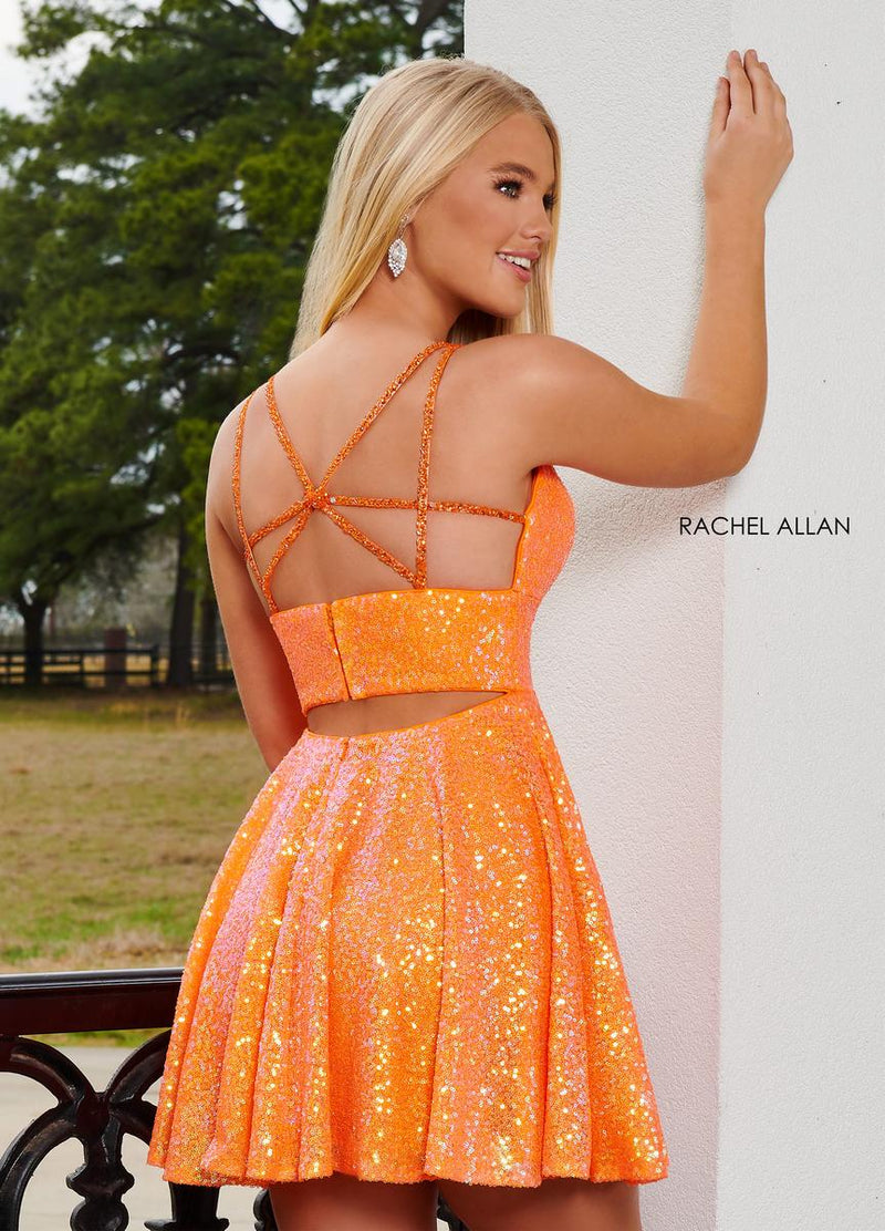 Rachel Allan Shorts Dress 40206