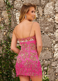 Rachel Allan Shorts Dress 40230