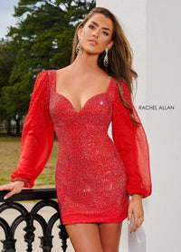 Rachel Allan Shorts Dress 40257