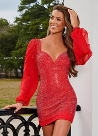 Rachel Allan Shorts Dress 40257
