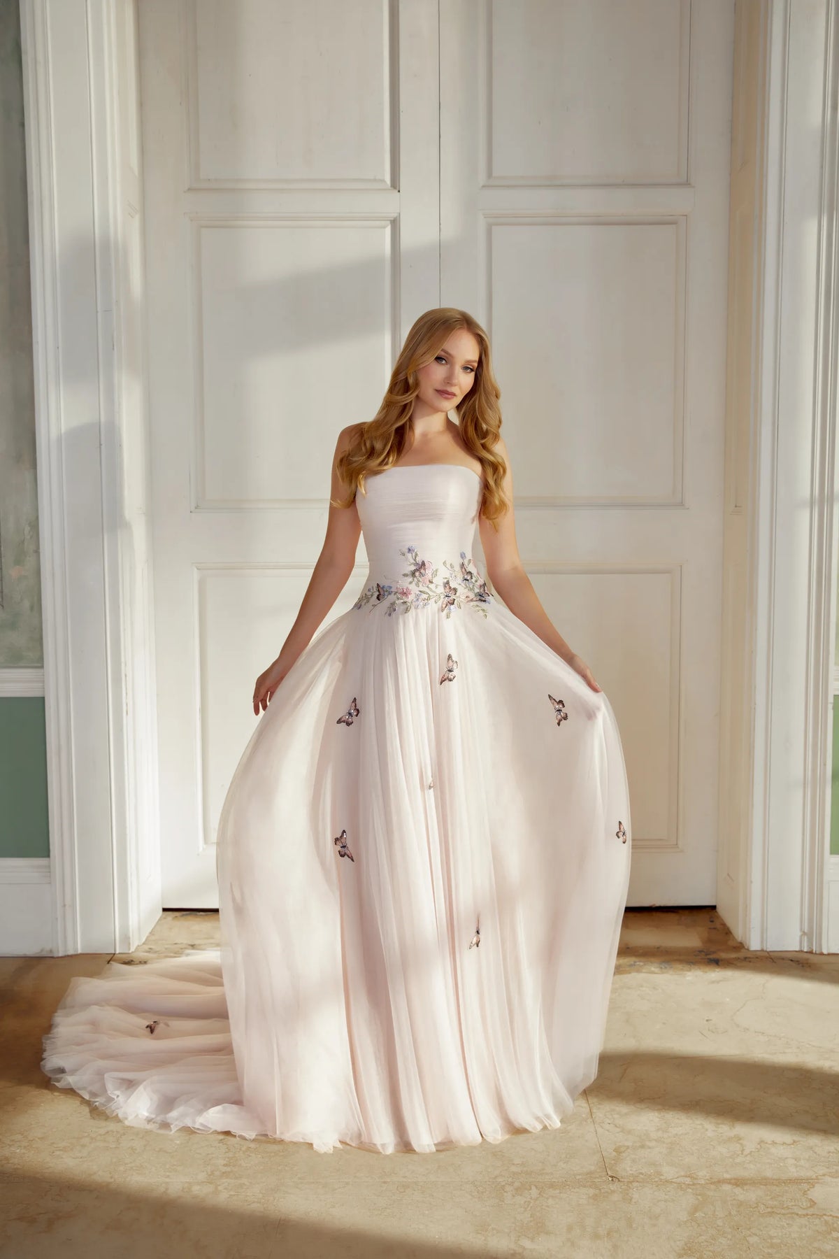 33689 - Whimsical Garden Party A-Line