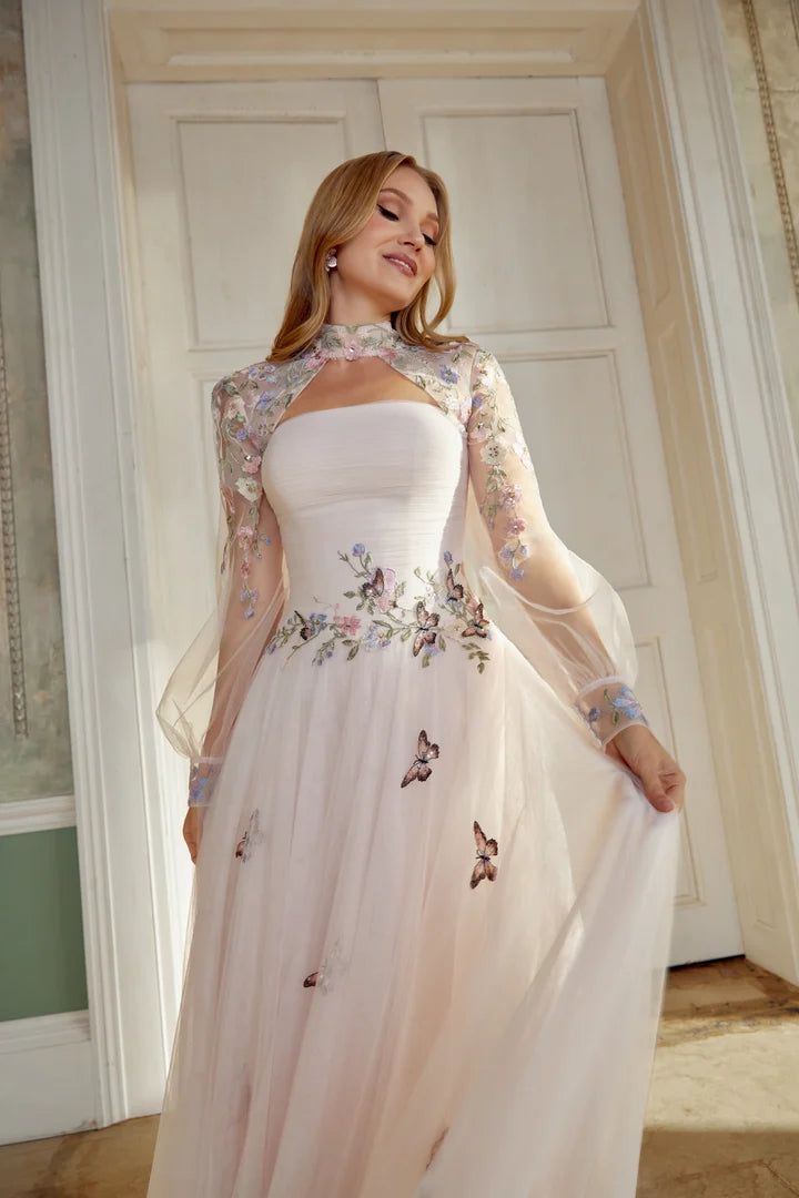 33689 - Whimsical Garden Party A-Line