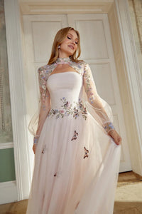33689 - Whimsical Garden Party A-Line