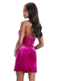 ASHLEYlauren Dress 4865 - Sweetheart Neckline Short Fitted