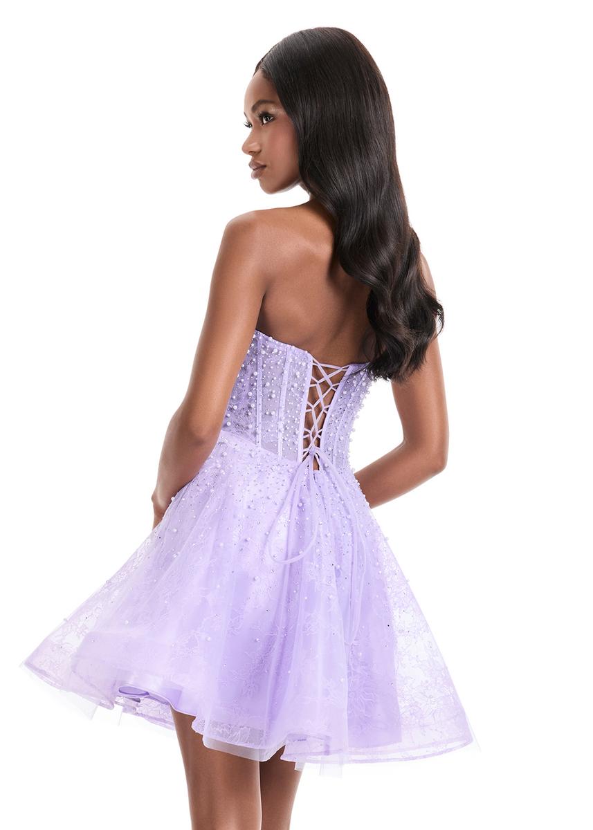ASHLEYlauren Dress 4924 - Strapless Sweetheart Short A-line
