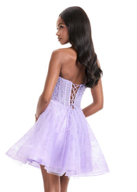 ASHLEYlauren Dress 4924 - Strapless Sweetheart Short A-line