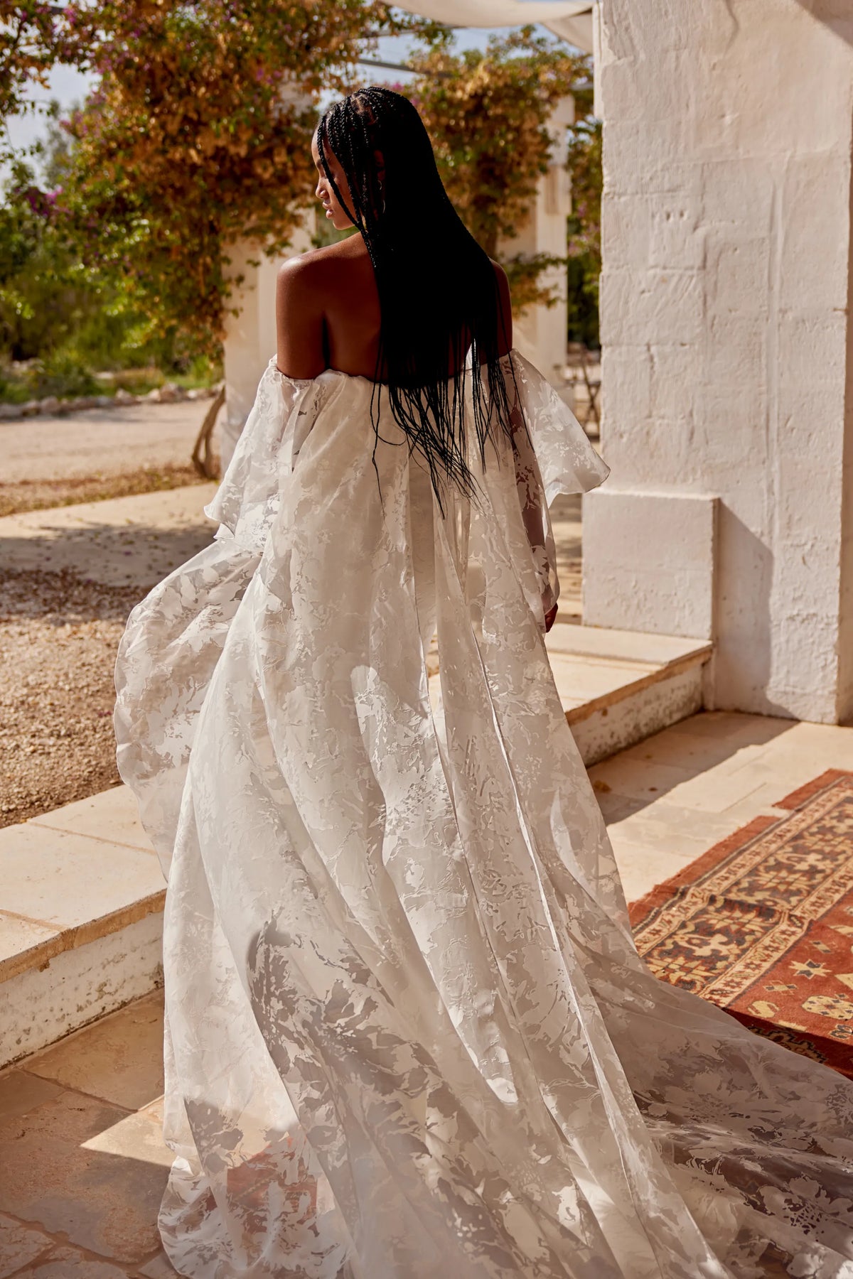 33279 - Elegant Fit & Flare Bridal Dress with Beaded Details