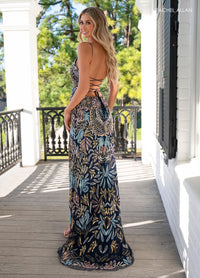 Rachel Allan Prom Dress 70002 - Strappy Back Long Fitted Gown