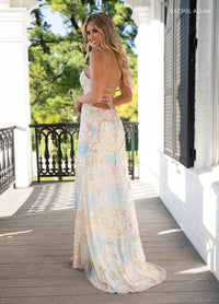 Rachel Allan Prom Dress 70002 - Strappy Back Long Fitted Gown