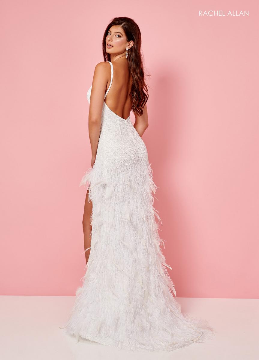 Rachel Allan Prom Dress 70437 - Spaghetti Strap Long Fitted Gown