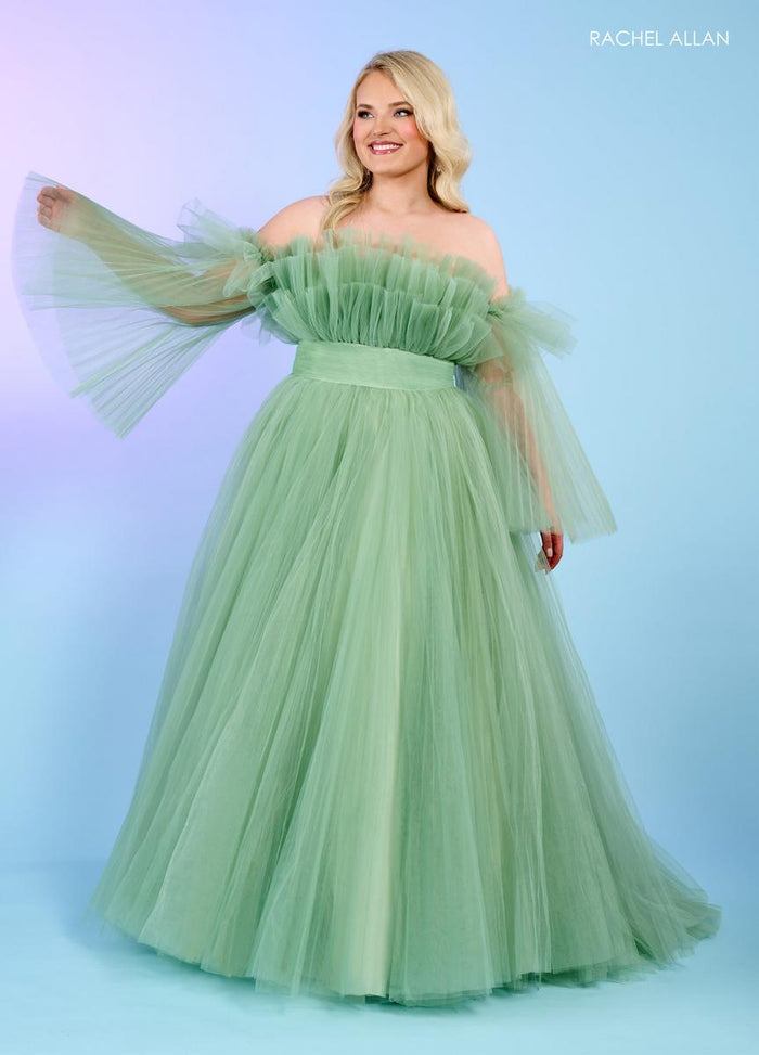 Rachel Allan Prom Dress 70583 - Strapless Tulle Ballgown