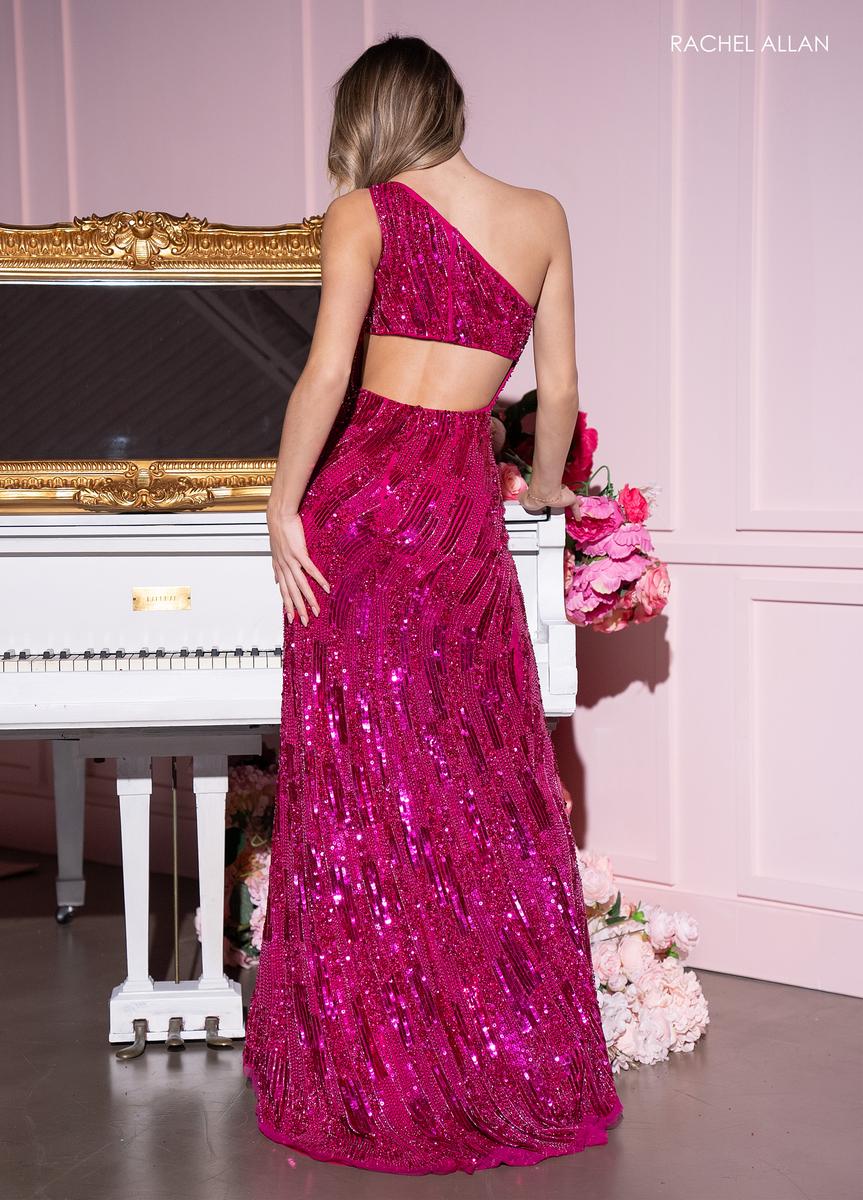 Rachel Allan Prom Dress 70678 - Sleeveless Cutout Fitted Gown
