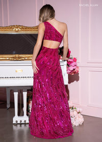 Rachel Allan Prom Dress 70678 - Sleeveless Cutout Fitted Gown