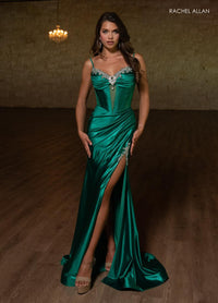 Rachel Allan Prom Dress 70731 - Sweetheart Neckline, Long Fitted Silhouette