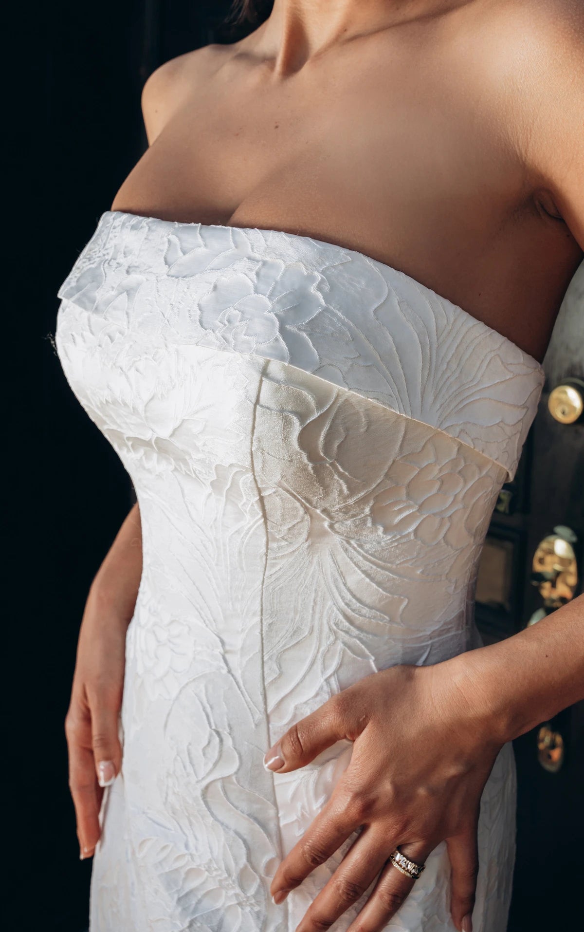 32585 - Fit and Flare Wedding Dress with Figure-Flattering Shape normansbridal 32585 - Fit and Flare Wedding Dress with Figure-Flattering Shape normansbridal
