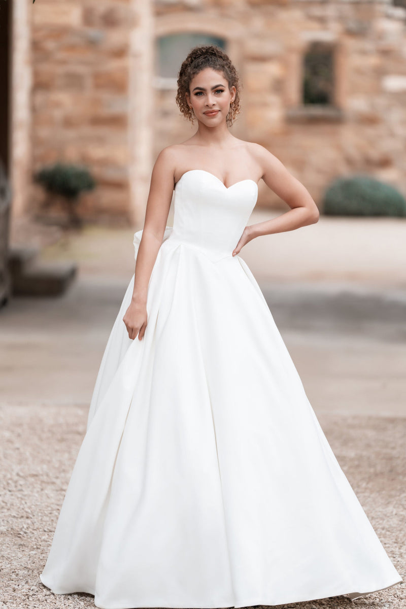 ariana grande dresses STRAPLESS ARIANA GRANDE INSPIRED WEDDING DRESS M