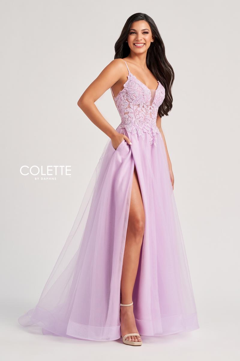 fitted lace wedding dress Colette by Daphne Dress CL8100