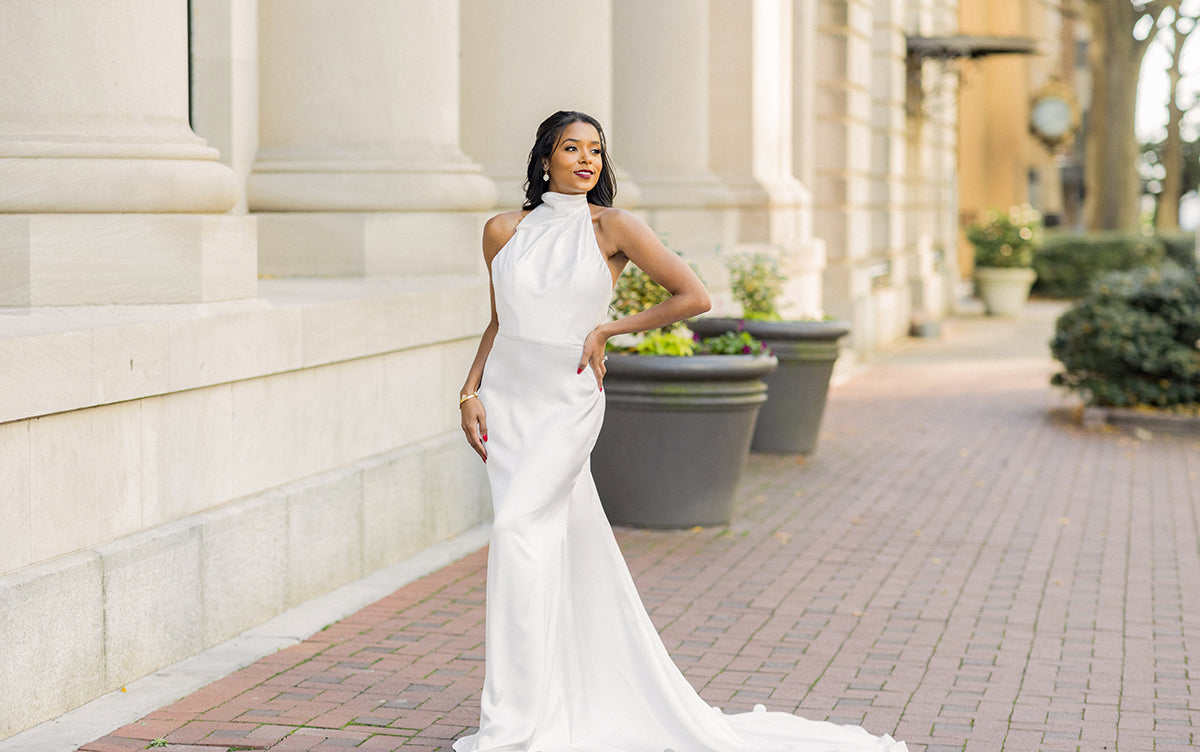 32152 - Romantic Fit and Flare Gown with Structured Silhouette normansbridal 32152 - Romantic Fit and Flare Gown with Structured Silhouette normansbridal
