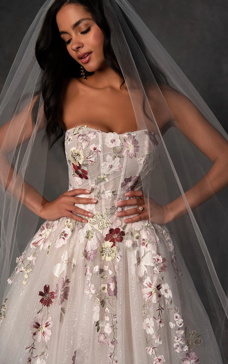 33611 - A-Line Wedding Dress with Timeless Silhouette