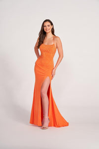 Ellie Wilde EW122033 Dress - Strappy Back, Fit and Flare Silhouette