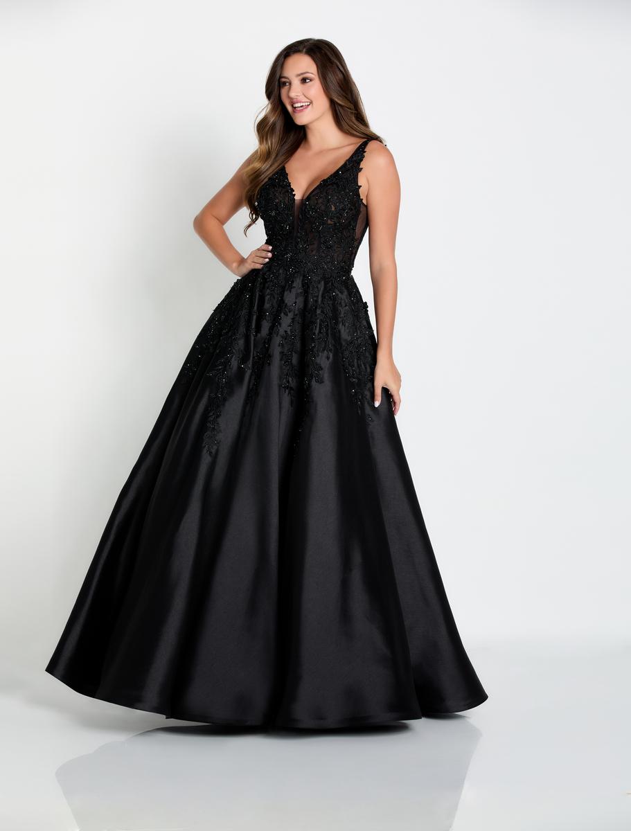 Ellie Wilde EW34050 V-Neck Long Ballgown