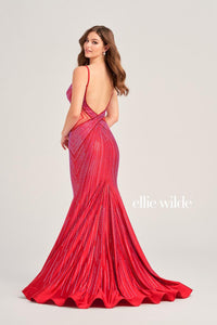 Ellie Wilde EW35001 Fit and Flare Dress with Sweetheart Neckline
